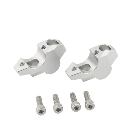 Soporte de manillar de aluminio para X-ADV 750 y ADV 350 extensión robusta plata