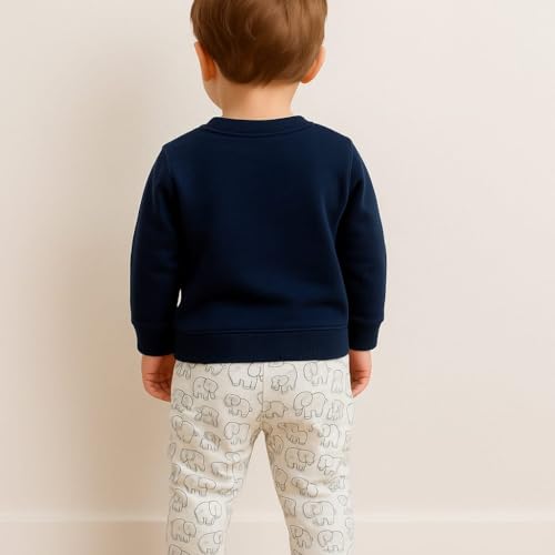 Image of NOVA BLOOM Kids Clothes for Boys | Cotton Printed Sweatshirt and Pants Set, Lightweight Breathable Kids Dress Boy Outfit, Comfortable Baby Boy Dress for Summer and Winter Wear