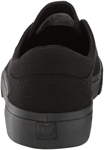 DC mens Trase Tx Skate Shoe, Black/Black/Black, 4.5 US | Image 2