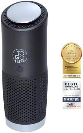 toGo Filter purificador de aire portátil pequeño con batería para...