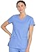 Produktbild Dickies EDS Signature Scrubs für Damen, Moderne Passform, V-Ausschnitt, Damen-Top aus weichem, gebürstetem Popeline 85906, Blau (Ceil Blue), XXX-Large Mehr