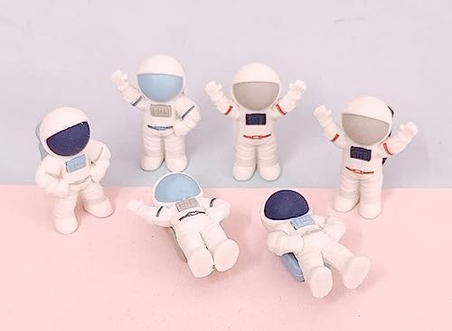 Image of AK Store (Pack of 4) 3D Cute Cartoon Shape Rubber Pencil Erasers, School Stationery for Kids, Boys Girls, Birthday Return Gifts (Space Astronauts)
