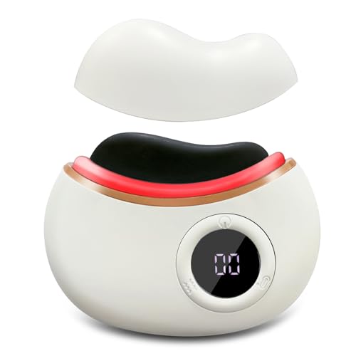 【Adatto a tutto il corpo】: il nostro massaggiatore gua sha riscaldato non solo offre un massaggio al viso, ma può essere utilizzato anche su altre parti del corpo. Rilassa e lenisci i muscoli stanchi di collo, addome, gambe, mani e altre zone. Coccola tutto il tuo corpo con i nostri strumenti gua sha per un'esperienza rigenerante a 360 gradi.