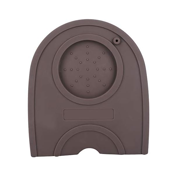 Tamper Mat, Dekaim Mini Thicken Silicona Polvo de café Tamper Support Pad Holder Tamping Corner Mat Cocina Herramientas…