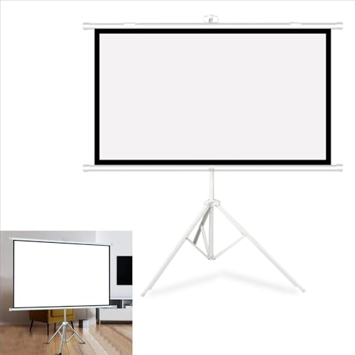 Pantalla portátil para proyector con trípode 60" 16:9