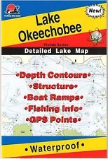Fishing Hot Spots Chart - Lake Okeechobee