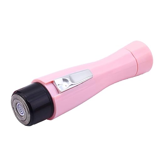Homoyoyo Afeitadora Eléctrica para Mujer y Portátil Depilador Sin con Diseño Ergonómico para Cara Piernas Axilas y Bikini Funciona con Batería No Incluida
