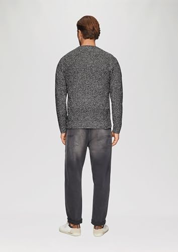 Pull bouclé s.Oliver Homme : élégance de la maille premium et finitions soignées