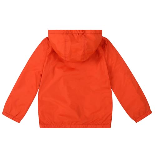 Lansbojun Boys Girls Rain Jacket Waterproof Windbreaker Lightweight Coat Kids Raincoat Outerwear2
