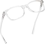 Readerest Blue Light Blocking Reading Glasses (Clear, 1.25 Magnification) Computer Glasses,...