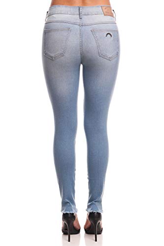 Calça jeans Bia, Colcci, Feminino, Azul (Índigo), 44