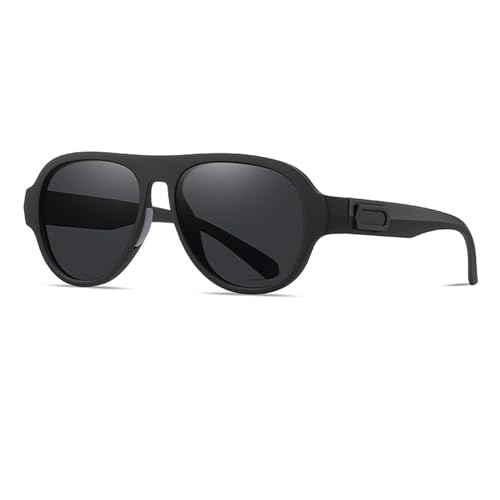 bullabulling Ultralight Polarized Full Reading Sunglasses for Men and Women Sports Outdoor Hyperopia Presbyopia Reader (black, 3.50, x)