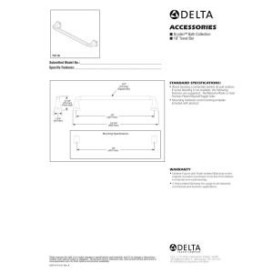 Dryden 18 Towel Bar
