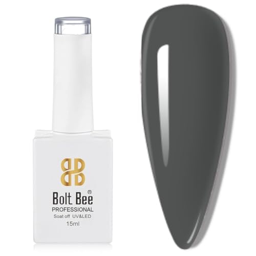 Image of Bolt Bee Color Gel Nail Polish Soak Off UV Gel DIY at Home Manicure Salon Nail Art (162, 15ml)
