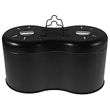 Sécurité garantie : l'abat-jour chauffant pour tortue est conçu pour éviter la surchauffe, maintenir une température stable et servir de support pour l'ampoule chauffante des reptiles, même en cas d'utilisation prolongée. lampe pour reptiles, notamment pour dragon barbu, et support chauffant pour serpents