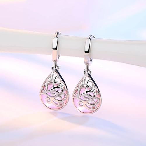 Boucles d'oreilles Dropwise Hollow légères anti-douleur pour lobes sensibles mariage