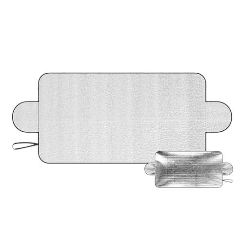 Parasol para parabrisas de nieve, cubierta de hielo para ventana delantera de coche, protector solar para todo tipo de clima, protector anticongelante para caravanas, camiones, SUV, camionetas