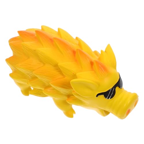 MERRYHAPY ペットラテックスおもちゃ 小型犬用の犬用おもちゃ 外の犬がきしむおもちゃを きしむ音 わんわん 犬のおやつのおもちゃ 豚の形のきしむ犬のおもちゃ 子犬のおもちゃ小型犬 乳剤