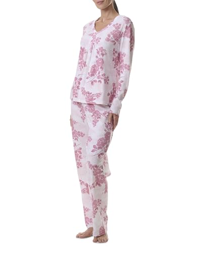 Karen Neuburger Women's Long Sleeve Henley Pajama Set with Pintucks2