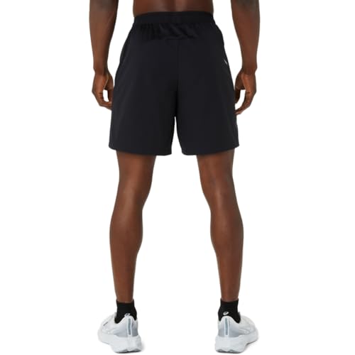 ASICS Men's ACTIBREEZE 7IN Woven Short Training Shorts, M, Performance Black2