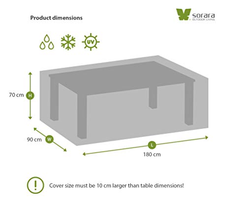 SORARA® Copertura Protettiva Tavolo Rettangolare