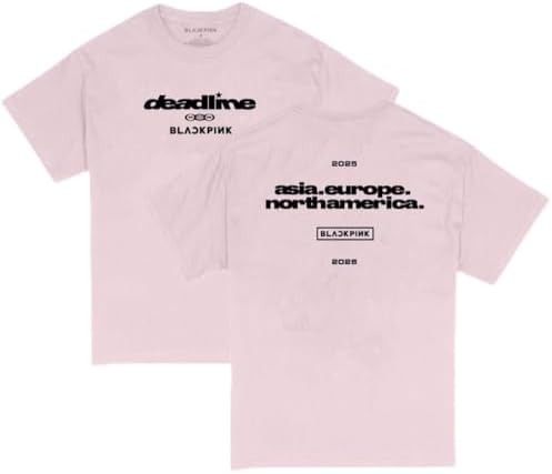 Merch Traffic Unisex Adult Blackpink Official Merch Deadline T Shirt merch-traffic-unisex-adult-blackpink-official-merch-deadline-t-shirt