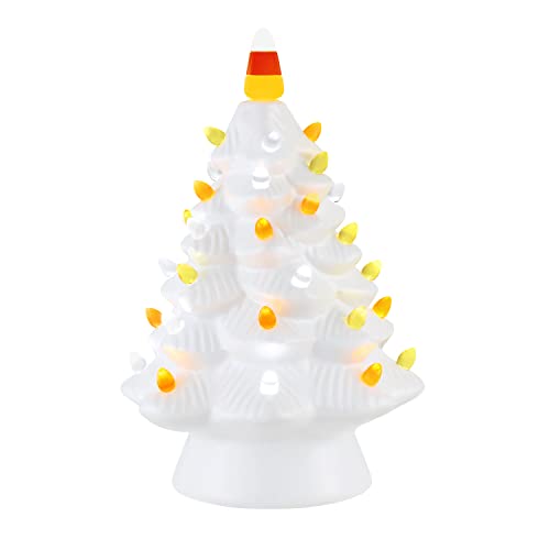 Mr. Halloween 12 in Ceramic Candy Corn Halloween Tree with