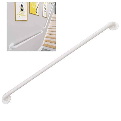 Main courante d'escalier blanche en fer de 9ft avec kit complet de fixation - 2