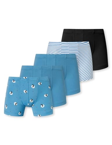 Schiesser Jungen 5 Pack Boxershort Unterhosen-95/5 Organic Bio...