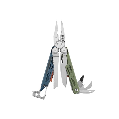 Image of LEATHERMAN, Signal, 19-in-1 Multi-tool for Outdoors, Camping, Hiking, Fishing, Survival, Durable & Lightweight EDC, Made in the USA, Tundrascape