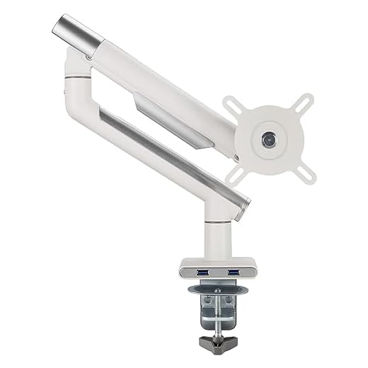 SUPORTE ARTICULADO PARA MONITOR 17'' A 32'' USB 3.0 BRANCO - SM-049B – PCYES