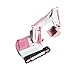 Kodbiby Pink RC Excavator, 6 Channel 2.4Ghz RC Construction Vehicle,1:24 Scale Pink Excavator Toy with 360° Rotation, Light Sound and DIY Stickers Birthday Gift for Teens Adults (3 Battery)