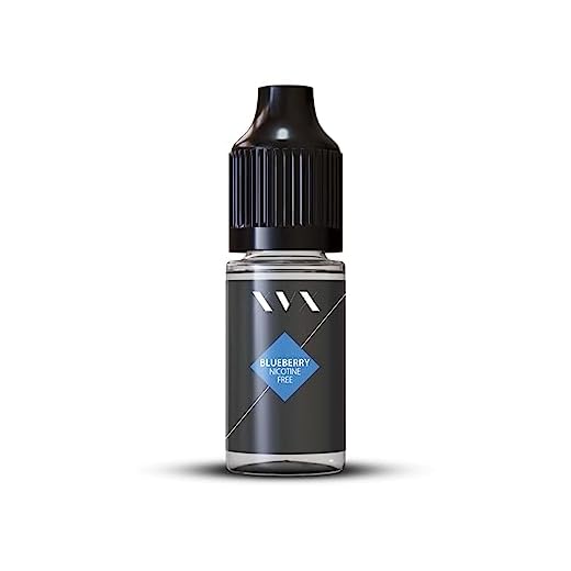 XVX Blueberry Vape Liquid Juice - 0 mg E-Liquid Bottle, Blueberry Flavour for XVX Magnet Pod & X Vape Ranges | Nicotine Free Vape Juice Experience, Made in the UK, 70/30 PG/VG (0mg,10 ml)