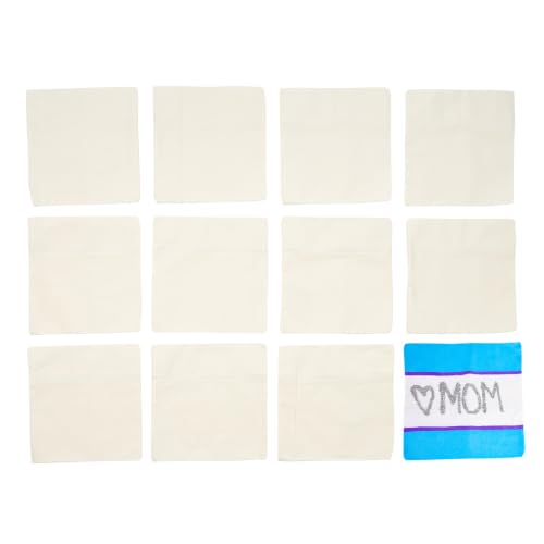 Taies d'oreiller sur toile pour customisation et projets créatifs d'école