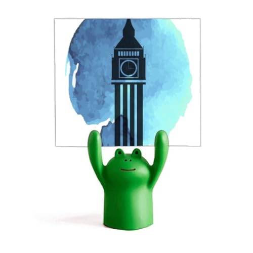 Porte-mémo grenouille Big Ben pour organiser votre bureau avec style