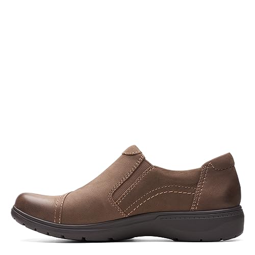 Clarks Clarks Brown's Carleigh Ray Oxford, Taupe Nubuck, 9 Wide US