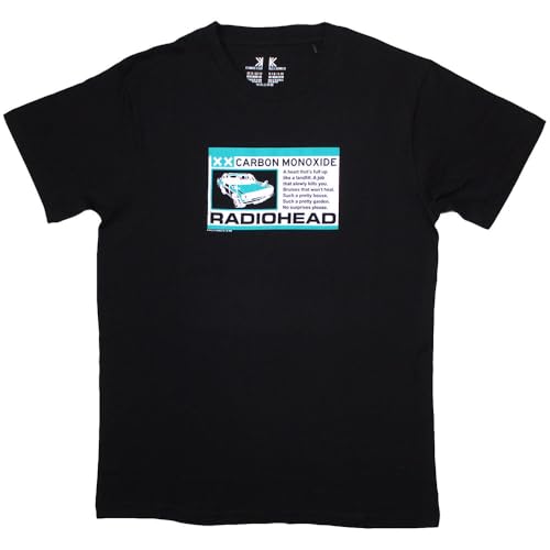 Radiohead Carbon Patch Official Tee T-Shirt Mens Unisex (XX-Large)