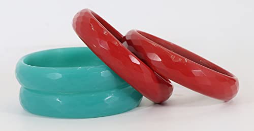 Image of NMII Glass Bangles Set for Women & Girls