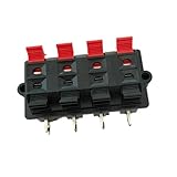 Numero modello: WP8-15 1 pz WP Jack a banana esterno 8 pin Presa for clip for cavo amplificatore for altoparlante WP8 Interruttore a terminale a molla a LED a poli(001)
