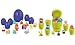 Trash Pack The Series 6 Rotten Eggs with 12 Trashies Pack & Series 5 Toilets with 12 Trashies Pack Figure Bundle