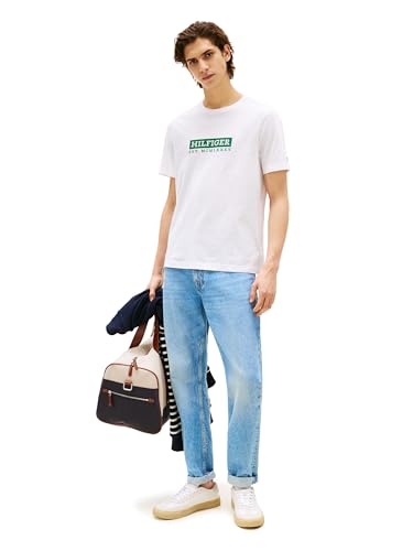 Tommy Hilfiger Men's Short Sleeve Cotton Graphic T-Shirts with Printed Logo, Also Available in Big & Tall3