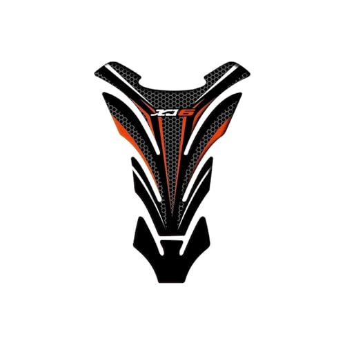 Autocollant protege reservoir moto orange pour resoudre le probleme des rayures sur XJ6