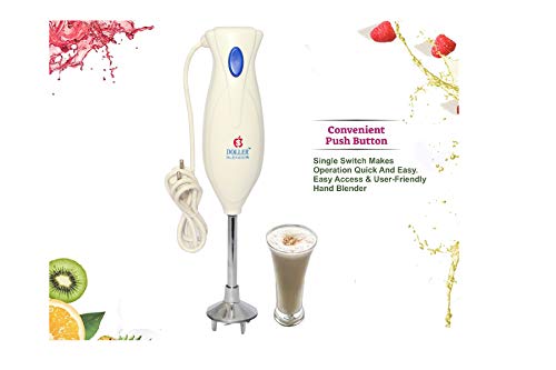 Image of DOLLER 200-Watt Portable Hand Blender (White)