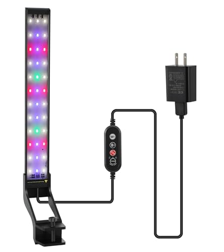 Amazon.co.jp: 水槽ライト 24時間自動調光 アクアリウムライト 40-50cm