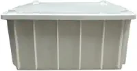 Caixa Plástica Frigorífica Multiuso 26L para Congelamento Câmara Fria Com tampa
