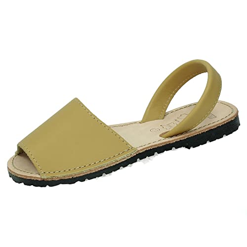 Sandales en cuir fille camel 27 évitant les ampoules en été