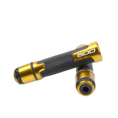 Poignées de guidon pour Kawasaki Ninja 500 2023-2026 en caoutchouc 22mm