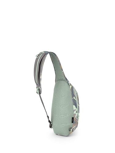 Image of Osprey Daylite Shoulder Sling Bag - Compact Crossbody Sling Backpack for Everyday Carry, Festivals, and Travel - Lightweight, Comfortable Hands-Free Convenience, Euphoria Flowing Print /Soundwave Grey