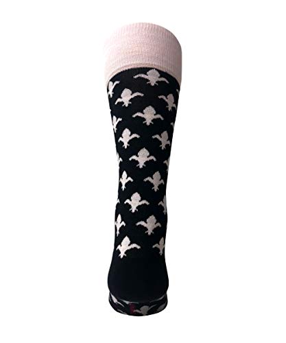 Groomsmen Socks - One Size 7-13 - Organic Cotton - Fleur De Lis4
