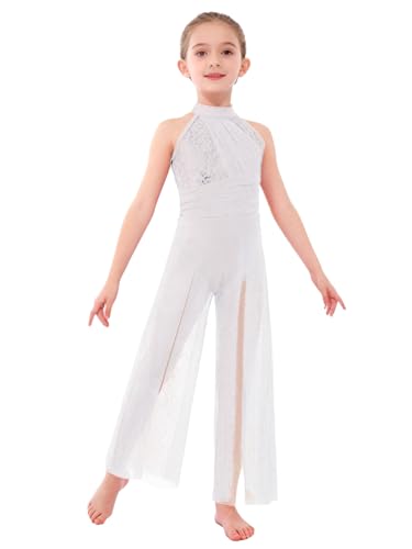 Disfraz completo de ballet para niñas talla 16 blanco